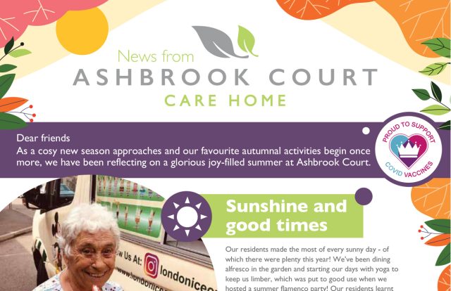 Ashbrook autumn newsletter